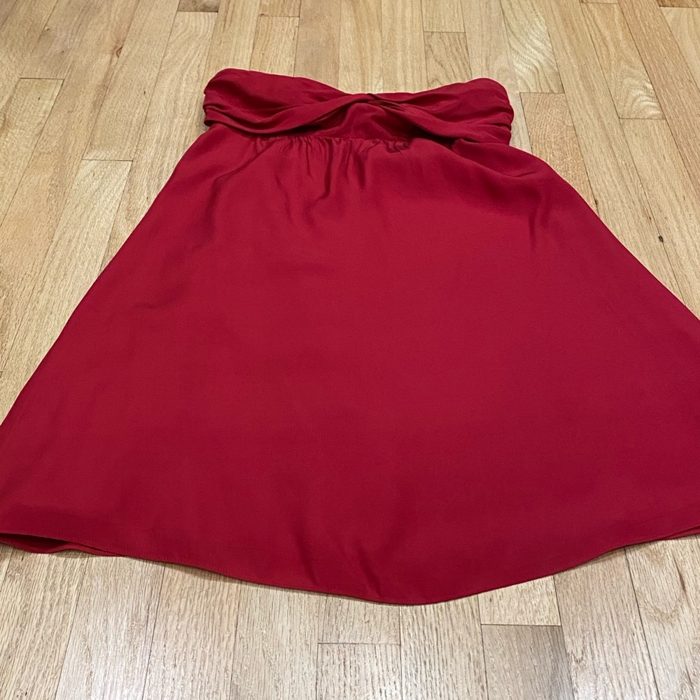 The Limited red strapless dress‎ - Picture 7 of 9